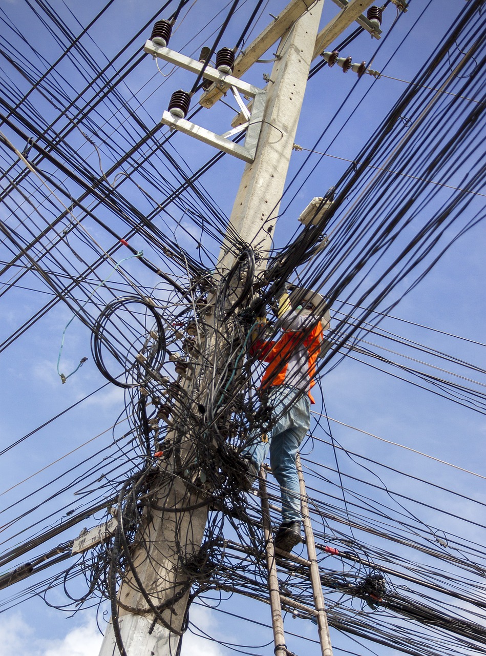 Kabel - wie sie nicht verlegt sein sollten